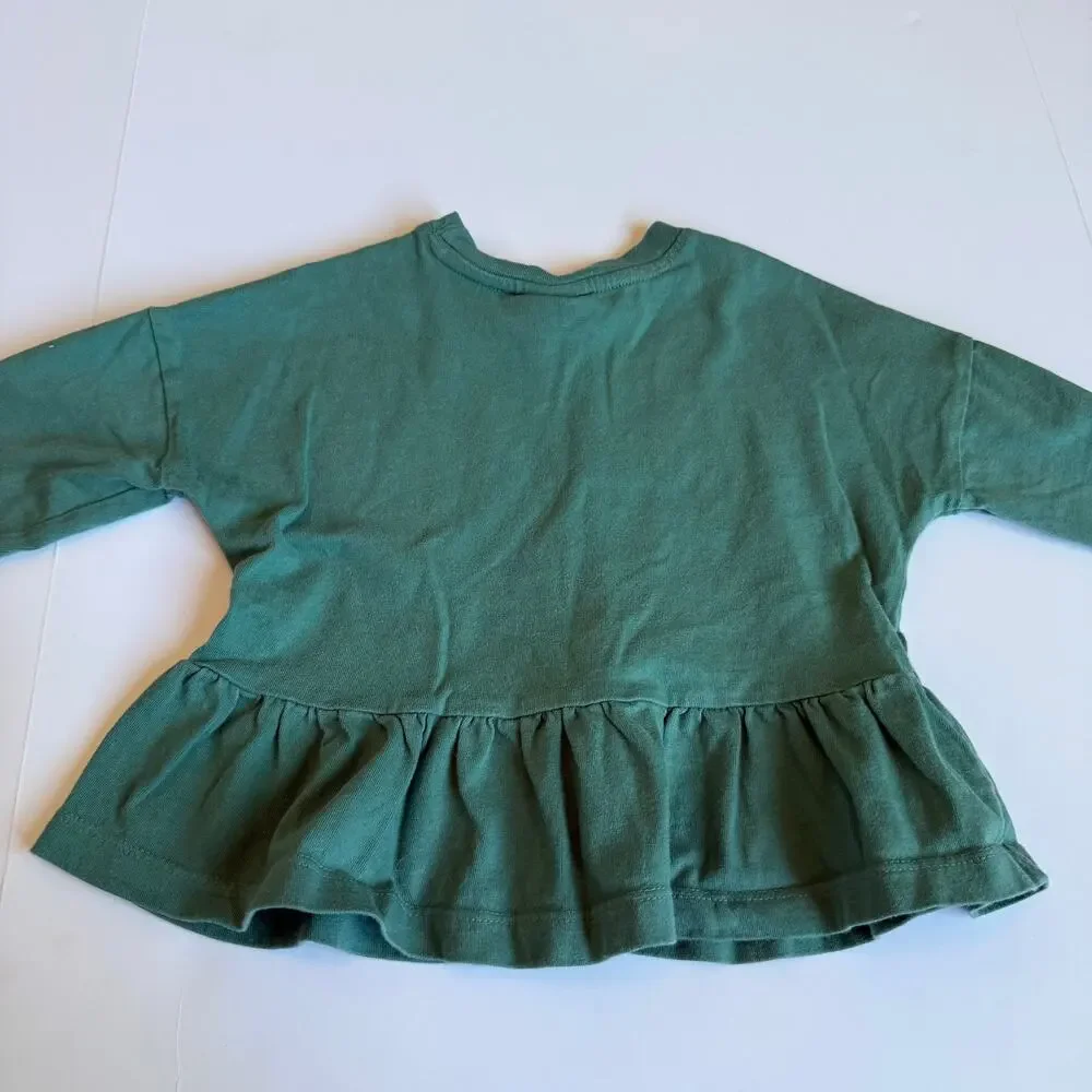 Hanna Andersson Disney Princess Tiana Peplum Tee 90cm US 3T - Picture 8 of 8